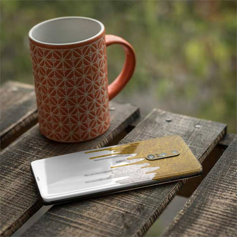 Paint Splatter Gold OnePlus 7 Pro Skin