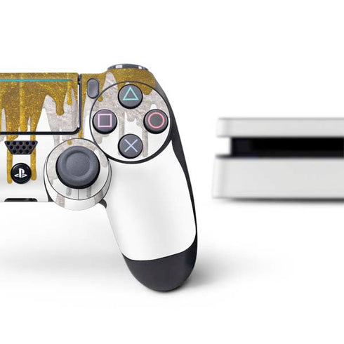 Paint Splatter Gold PS4 Slim Bundle Skin