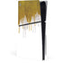 Paint Splatter Gold PS5 Slim Disk Console Skin