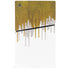 Paint Splatter Gold PS5 Slim Disk Console Skin