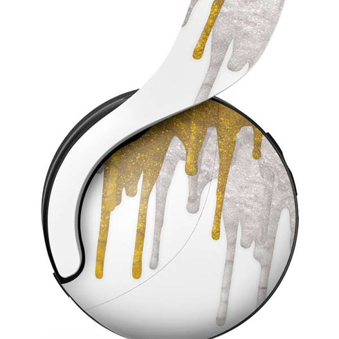 Paint Splatter Gold PULSE 3D Wireless Headset for PS5 Skin