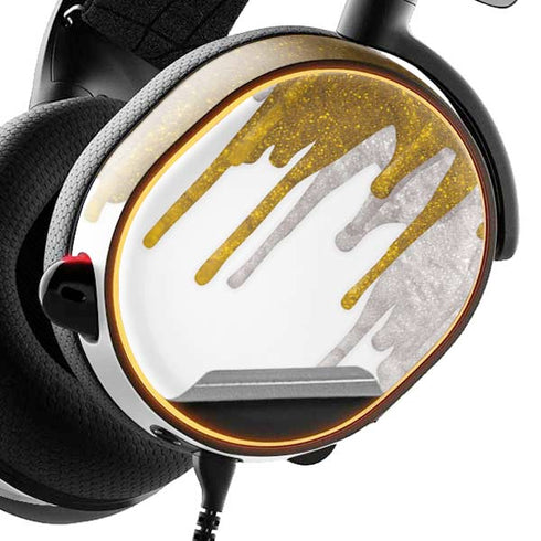 Paint Splatter Gold SteelSeries Arctis 5 Skin