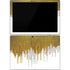 Paint Splatter Gold Surface Pro 7 Skin