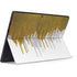 Paint Splatter Gold Surface Pro 7 Skin