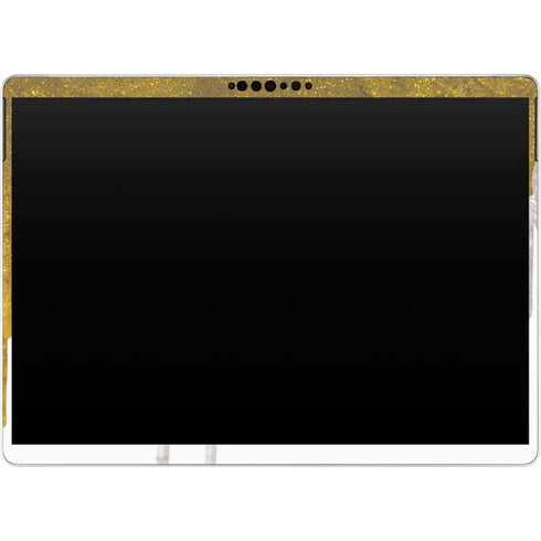Paint Splatter Gold Surface Pro 8 Skin