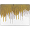 Paint Splatter Gold Surface Pro 9 Skin