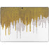Paint Splatter Gold Surface Pro 9 Skin
