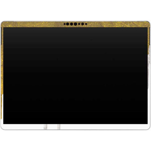 Paint Splatter Gold Surface Pro 9 Skin