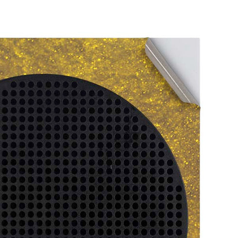 Paint Splatter Gold Xbox Series S Console Skin