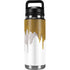 Paint Splatter Gold YETI Rambler 26oz Bottle Skin
