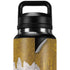 Paint Splatter Gold YETI Rambler 36oz Bottle Skin