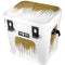 Paint Splatter Gold YETI Roadie 24 Hard Cooler Skin
