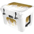Paint Splatter Gold YETI Tundra 35 Hard Cooler Skin