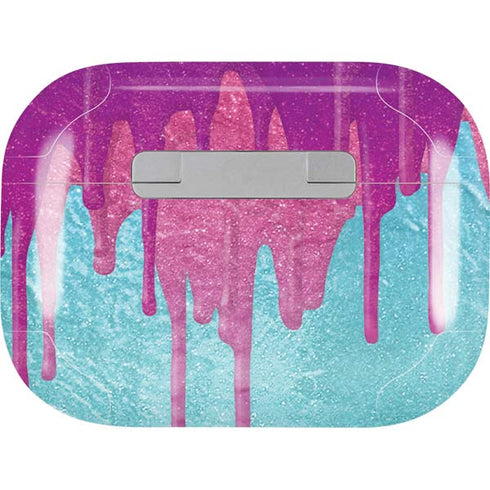 Paint Splatter Purple AirPods Pro 2nd Gen Skin