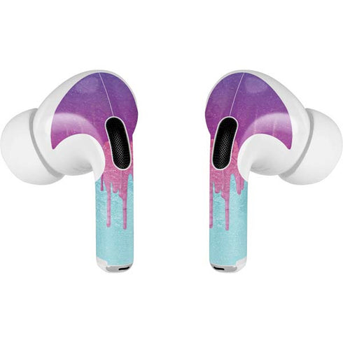 Paint Splatter Purple AirPods Pro 2nd Gen Skin