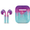 Paint Splatter Purple Apple AirPods 2 Skin