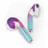 Paint Splatter Purple Apple AirPods 2 Skin