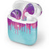 Paint Splatter Purple Apple AirPods 2 Skin