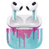 Paint Splatter Purple Apple AirPods (3rd Gen 2021) Skin