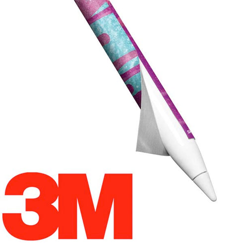 Paint Splatter Purple Apple Pencil (1st Gen, 2017) Skin
