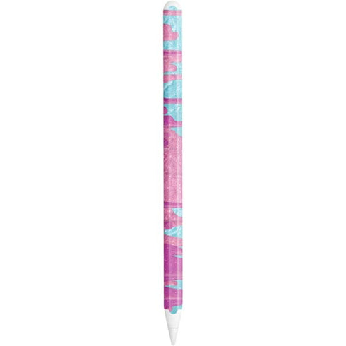 Paint Splatter Purple Apple Pencil (2nd Gen 2019) Skin