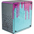 Paint Splatter Purple Cooler Master MasterBox Q300L Mini Tower Skin