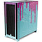 Paint Splatter Purple Corsair 4000D Tempered Glass Mid-Tower ATX Case Skin
