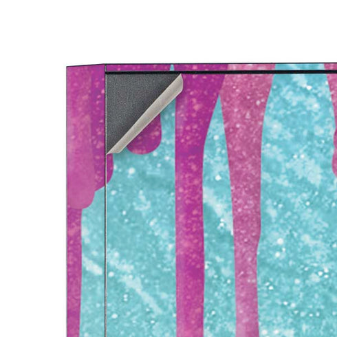 Paint Splatter Purple Corsair 4000D Tempered Glass Mid-Tower ATX Case Skin