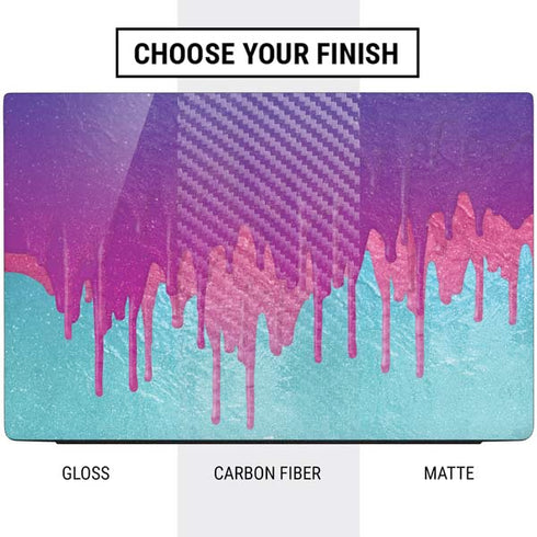 Paint Splatter Purple Dell Vostro Skin