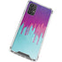 Paint Splatter Purple Galaxy A32 5G Clear Case