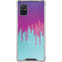 Paint Splatter Purple Galaxy A51 5G Clear Case