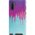 Paint Splatter Purple Galaxy Note 10 Pro Case