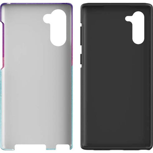 Paint Splatter Purple Galaxy Note 10 Pro Case