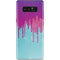 Paint Splatter Purple Galaxy Note 8 Skin