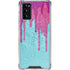 Paint Splatter Purple Galaxy Note20 5G Clear Case