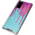 Paint Splatter Purple Galaxy Note20 5G Clear Case