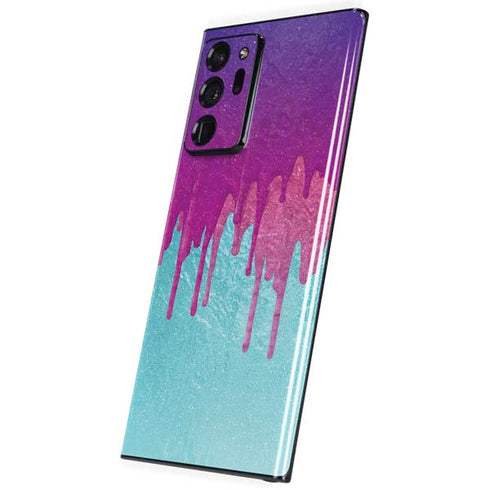 Paint Splatter Purple Galaxy Note20 Ultra 5G Skin