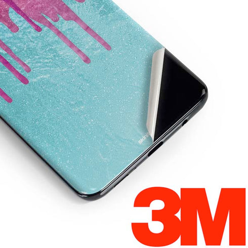 Paint Splatter Purple Galaxy S10e Skin