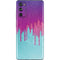 Paint Splatter Purple Galaxy S20 Fan Edition Skin