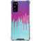 Paint Splatter Purple Galaxy S20 FE Clear Case