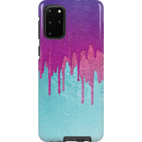 Paint Splatter Purple Galaxy S20 Plus Pro Case