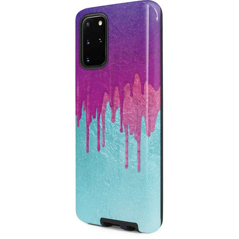 Paint Splatter Purple Galaxy S20 Plus Pro Case