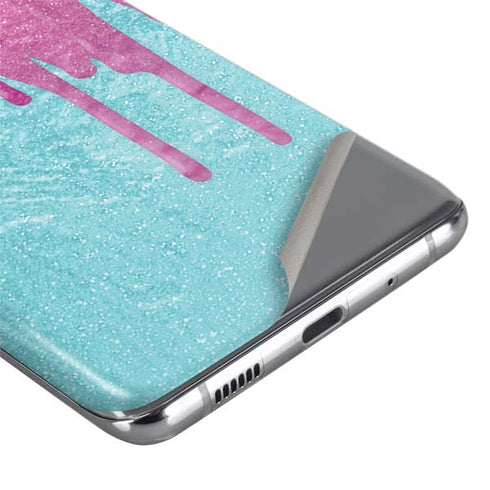 Paint Splatter Purple Galaxy S20 Ultra 5G Skin