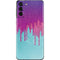 Paint Splatter Purple Galaxy S21 Plus 5G Skin