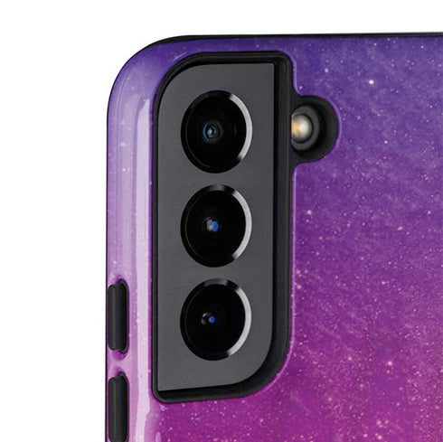 Paint Splatter Purple Galaxy S22 Plus Pro Case