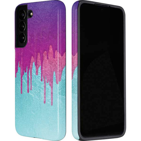 Paint Splatter Purple Galaxy S22 Plus Pro Case