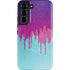 Paint Splatter Purple Galaxy S22 Pro Case
