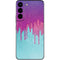 Paint Splatter Purple Galaxy S22 Skin