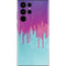 Paint Splatter Purple Galaxy S22 Ultra Skin