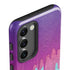 Paint Splatter Purple Galaxy S23 Plus Pro Case